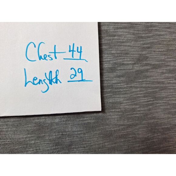 RAILS Skhi Henley Shirt Mens Sz XL Washed Black Stretch Long Sleeve Cotton - Picture 8 of 8